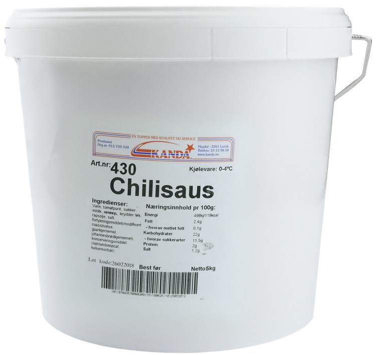 Chili sauce 5kg