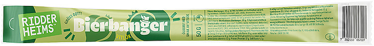 Ølpølse bierbanger   50g
