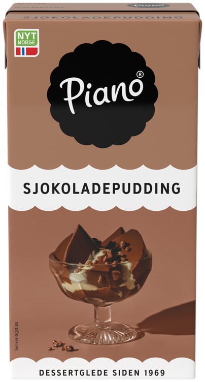 Piano sjokoladepudding   0,5l