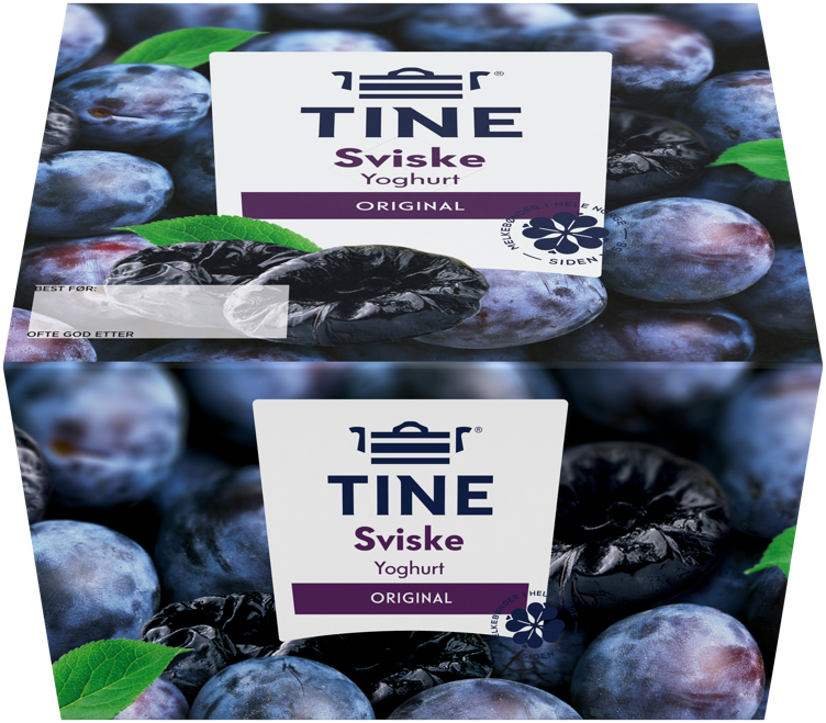Yoghurt sviske     4x150g