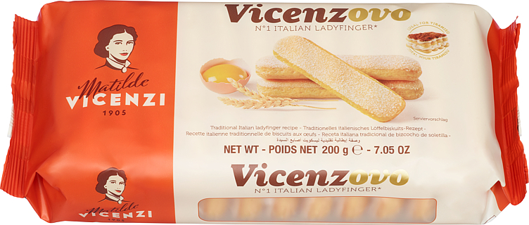 Fingerkjeks vicenzi vicenzovo      200g