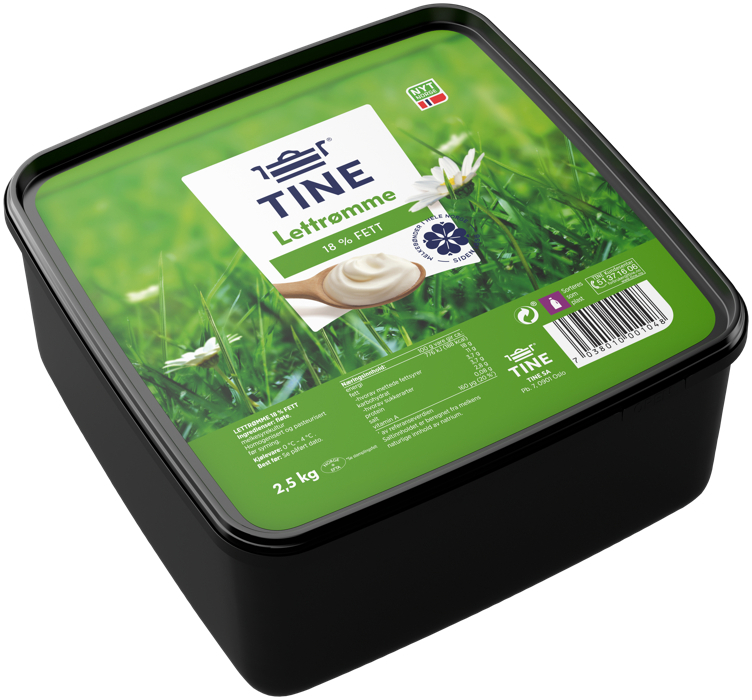 Tine lettrømme    2,5 kg