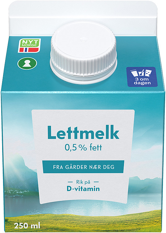 Melk ekstra lett    0,25l