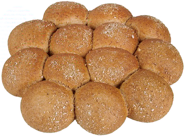 Brytebrød grovt 4x750g