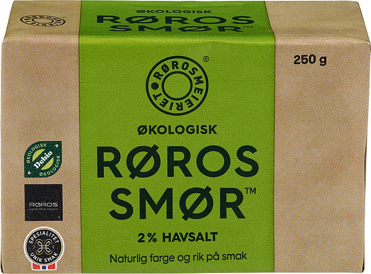 Røros butter ecol. 250g