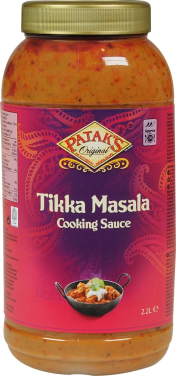 Patak's tikka masala saus   2,2l