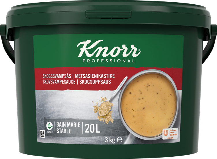 Skogsoppsaus pulver 22l   3kg