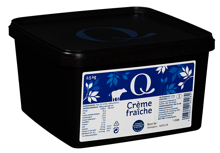 Q creme fraiche 2,5kg