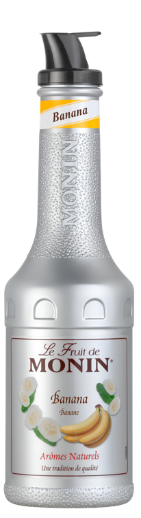 Monin banana puree 1l