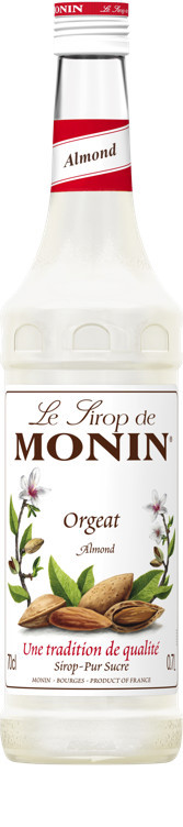 Monin orgeat almond syrup  70cl