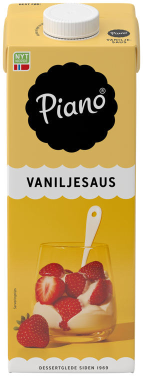Piano vaniljesaus   1l
