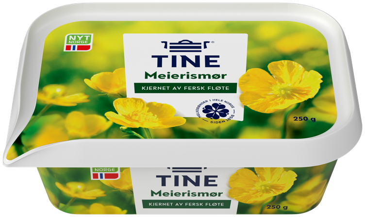 Ekte meierismør 250g
