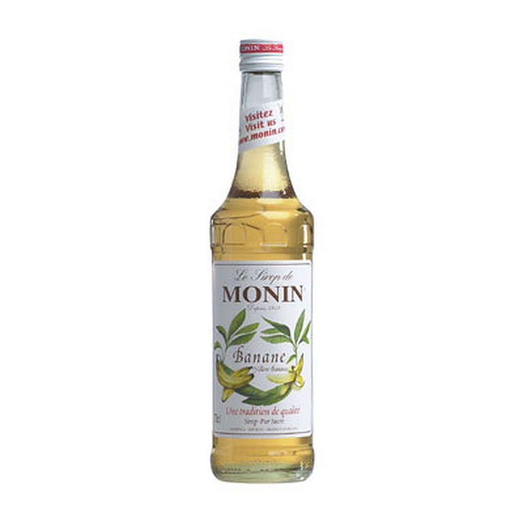 Monin yellow banana syrup  70cl
