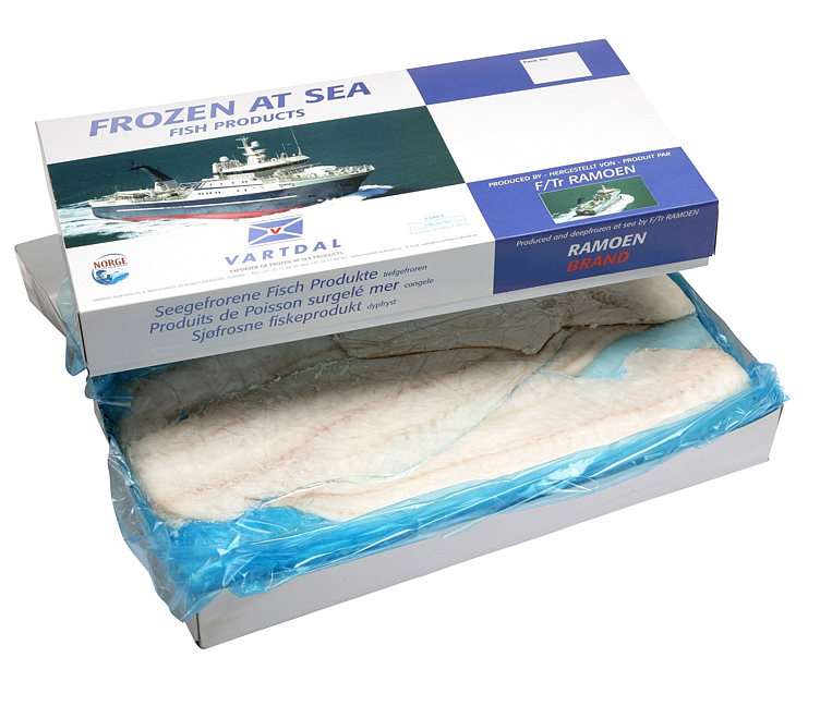Torskefilet u/skinn     6,8kg