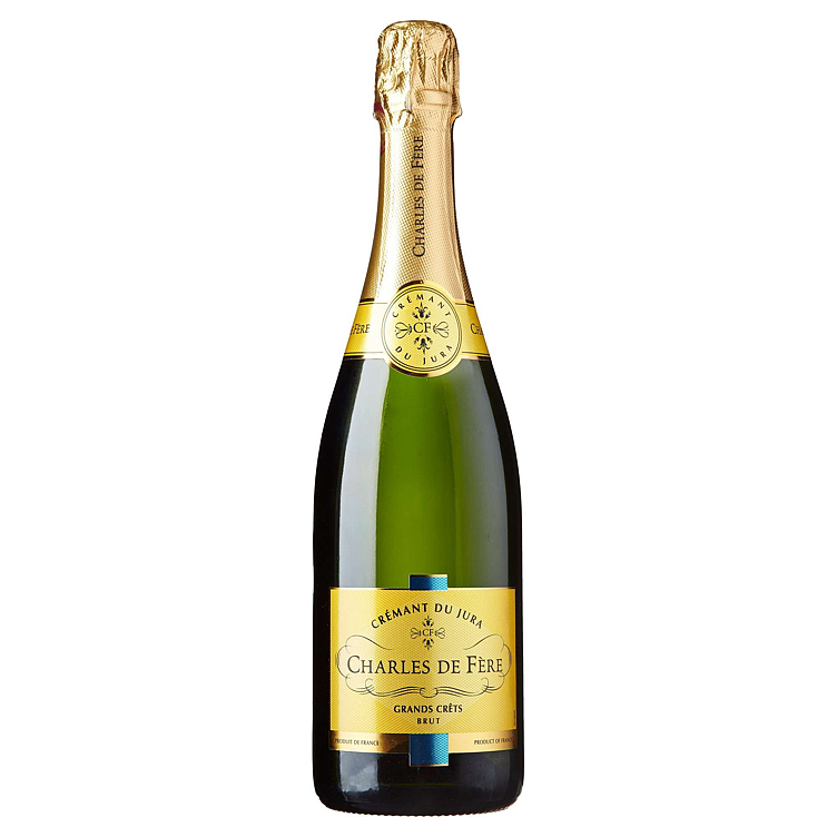 Charles de fere cremant du jura brut   12%   75cl