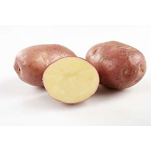 Poteter vasket røde kg