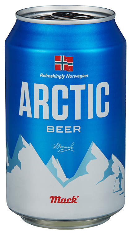 Mack arctic beer  4,5%  12x33cl