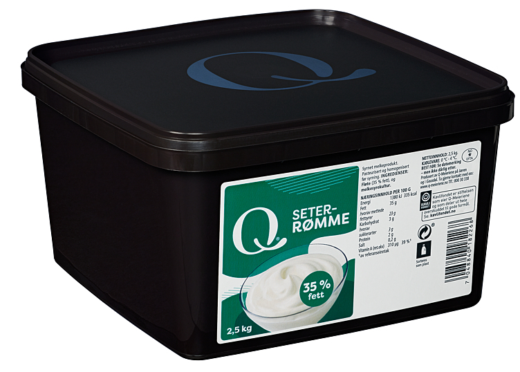 Q seterrømme 2,5kg