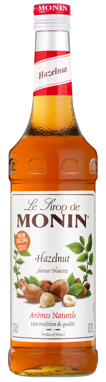 Monin hazelnut syrup 70cl