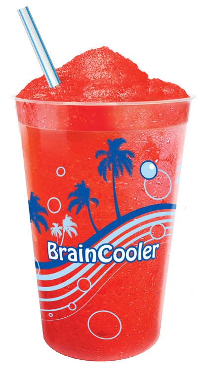Braincooler slush jordbær 1l