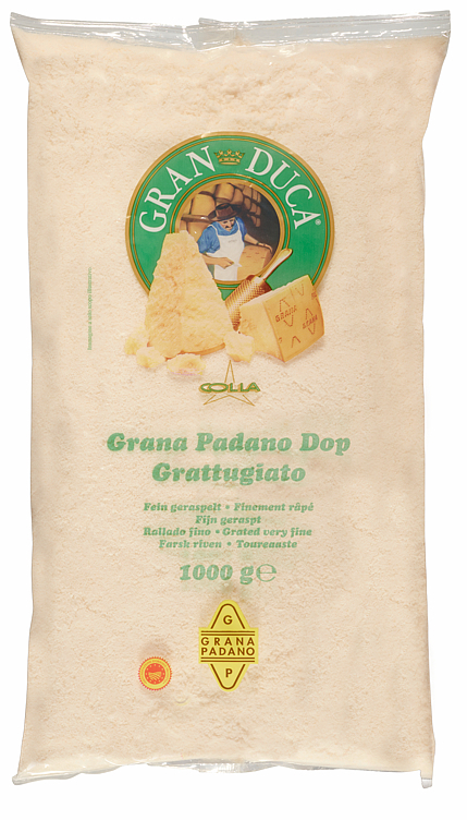 Grana padano revet fersk 1kg