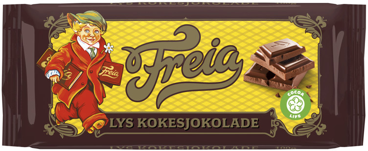 Lys kokesjokolade 100g