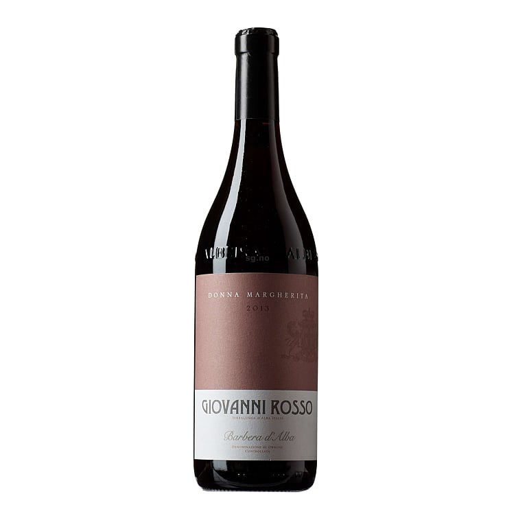 Giovanni rosso barbera d alba donna margherita  13,5%  75cl