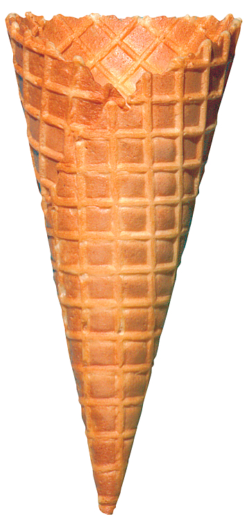 Nic ice cream waffle cones nr. 3     300pce   5,7kg