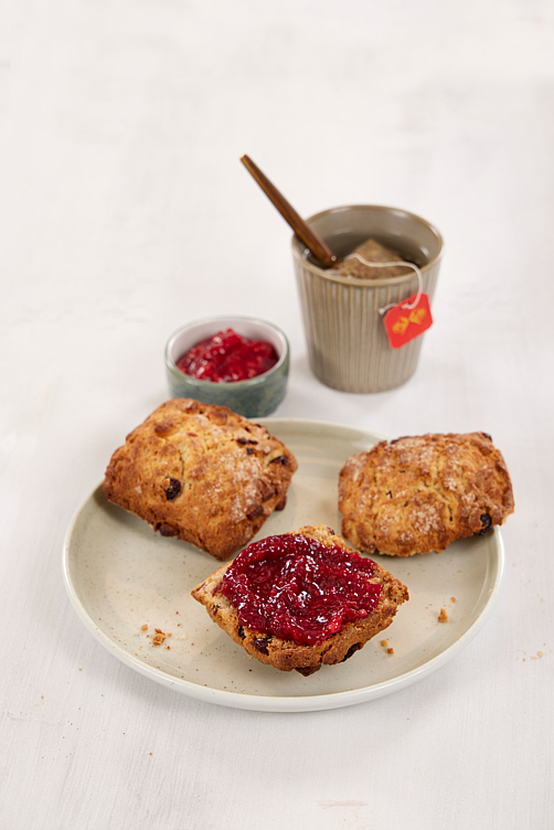 Scones cranberry white choc.60x100g