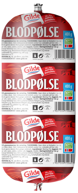 Blodpølse snabb   400g