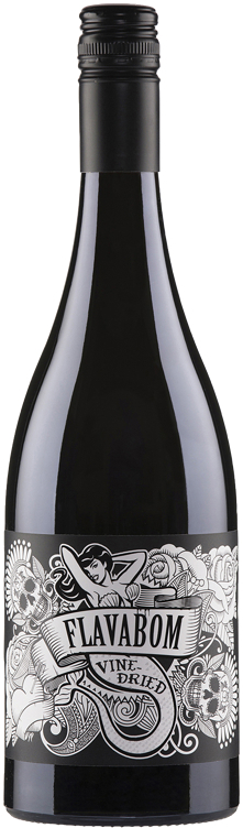 Flavabom vine dried shiraz  15,5%  75cl