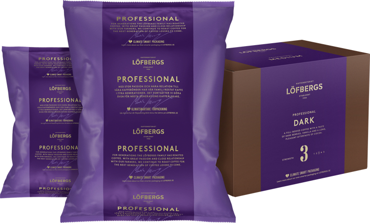 Kaffe automatmalt økol.   6x1kg