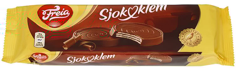 Freia kjeks sjokoklem 180g