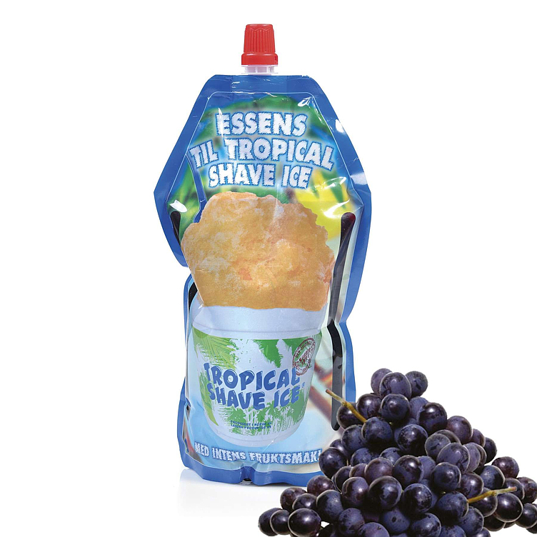 Tropical shave ice blå drue         1l