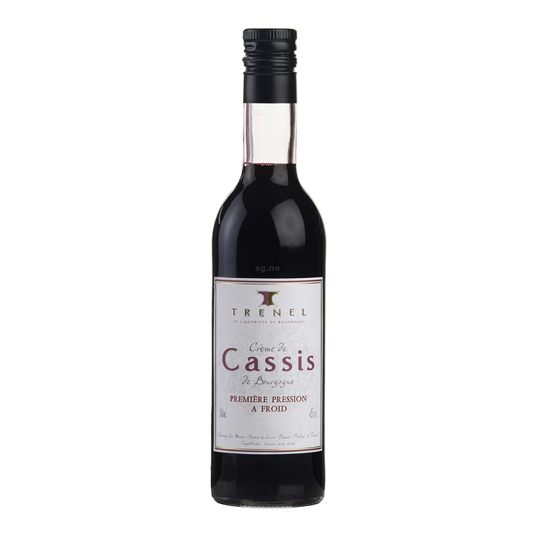 Trenel creme de cassis de bourgogne 15%   50cl