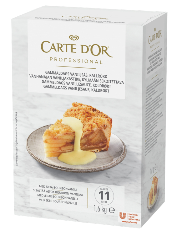 Gammeldags vaniljesaus  1,6kg