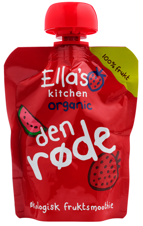 Ellas smoothie den røde økol.   90g