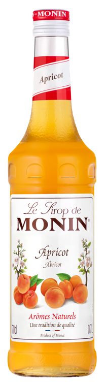 Monin apricot syrup 70cl