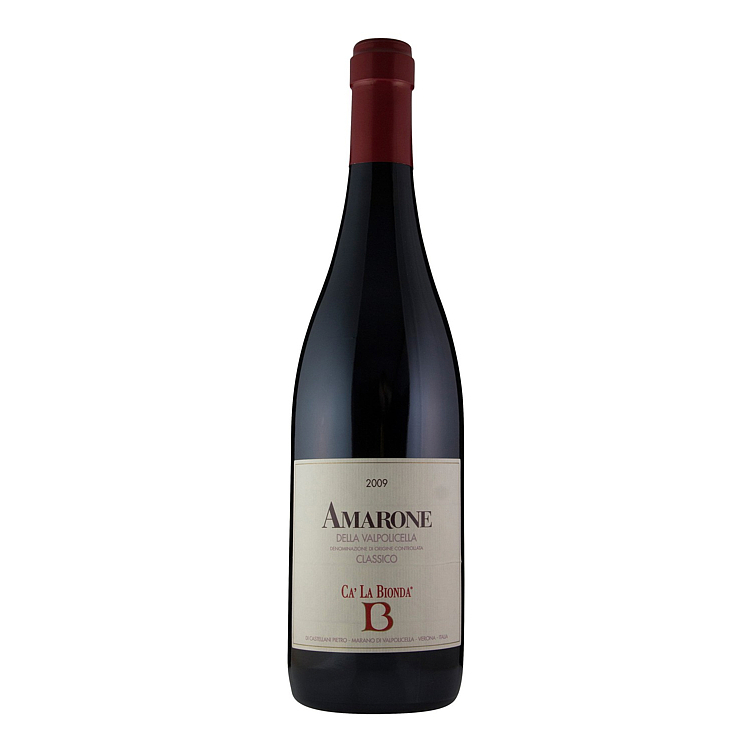 La bionda amarone della valpolicella classico 16% 75cl