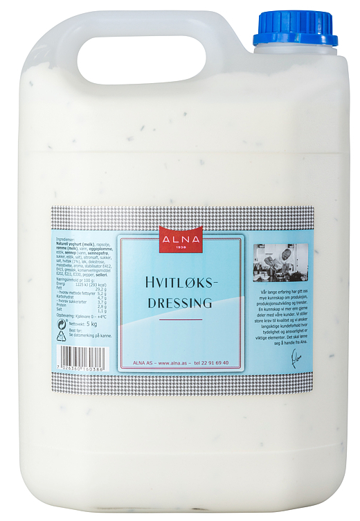 Hvitløksdressing orig.  5kg