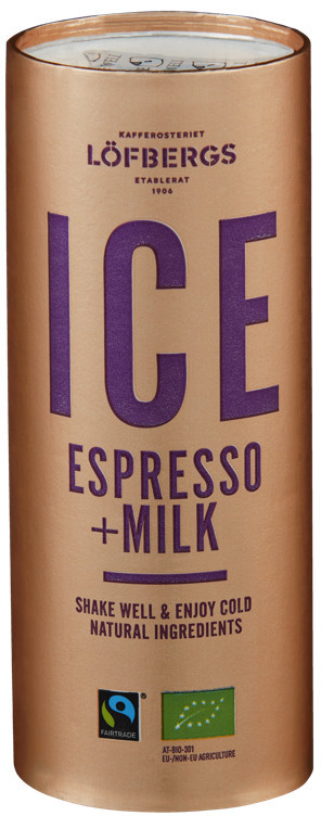 Iskaffe ice espresso + milk økol.&fairtrade   230ml