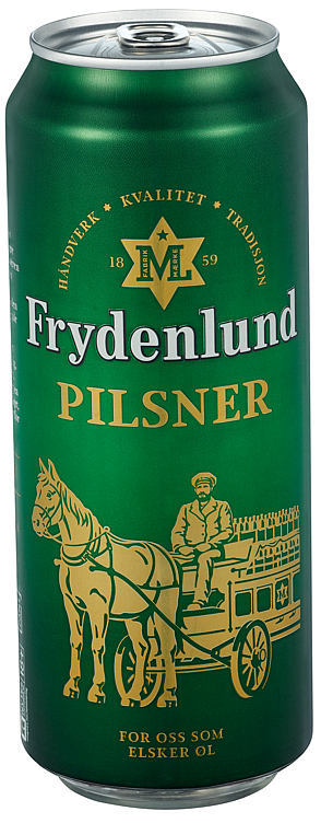 Frydenlund pilsener 6pk  4,7%  24x50cl