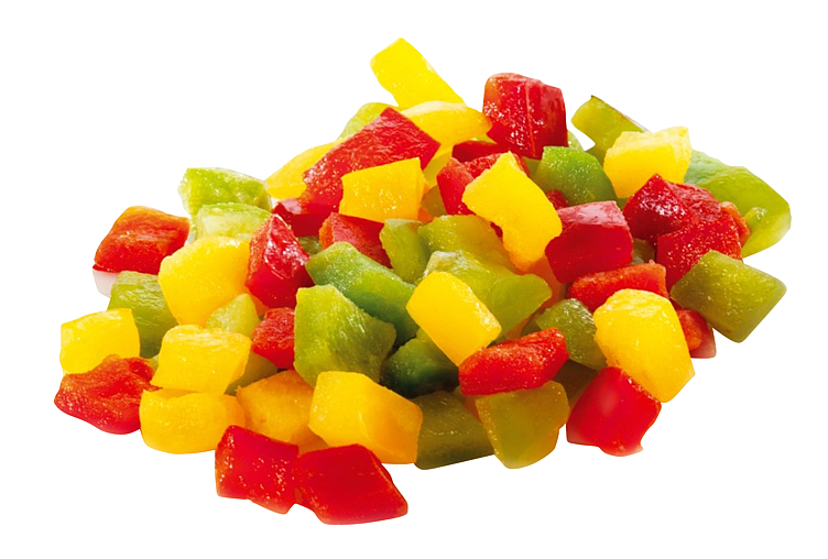 Paprika mix diced       6x1,5kg