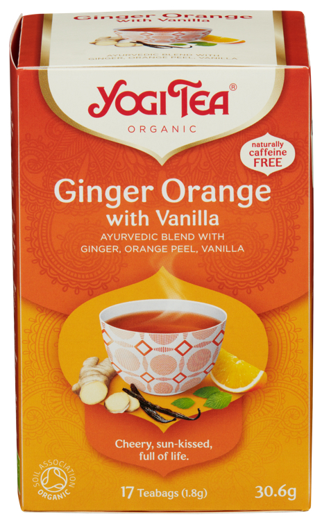 Tea, ginger orange, 17bag, eco.    30,6g