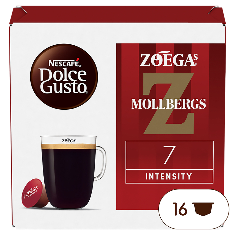 Dolce gusto zoegas molbergs  3x160g