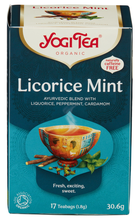 Te licorice mint økol.  17poser