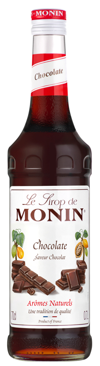 Monin chocolate syrup 70cl