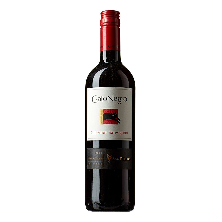 Gato negro cabernet sauvignon  11%  75cl