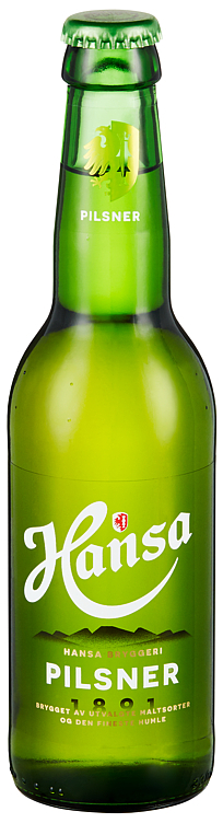 Hansa pilsner fl  4,5%  24x33cl