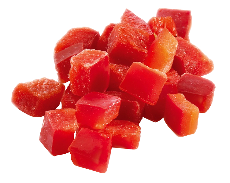 Paprika red cube 2x2kg